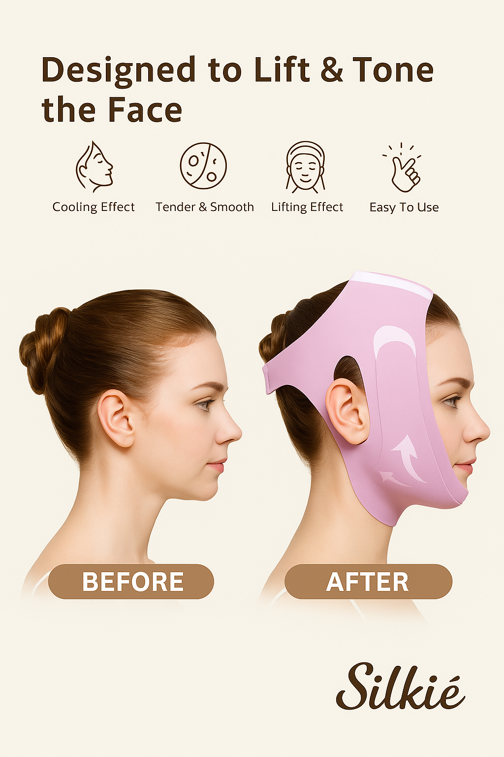 Silkié Lift™ V-Line Sculpting Mask